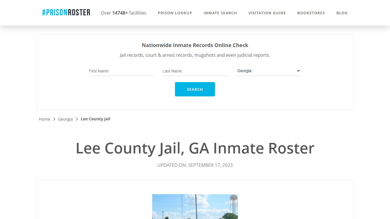 Lee County Jail, GA Inmate Roster - Prisonroster